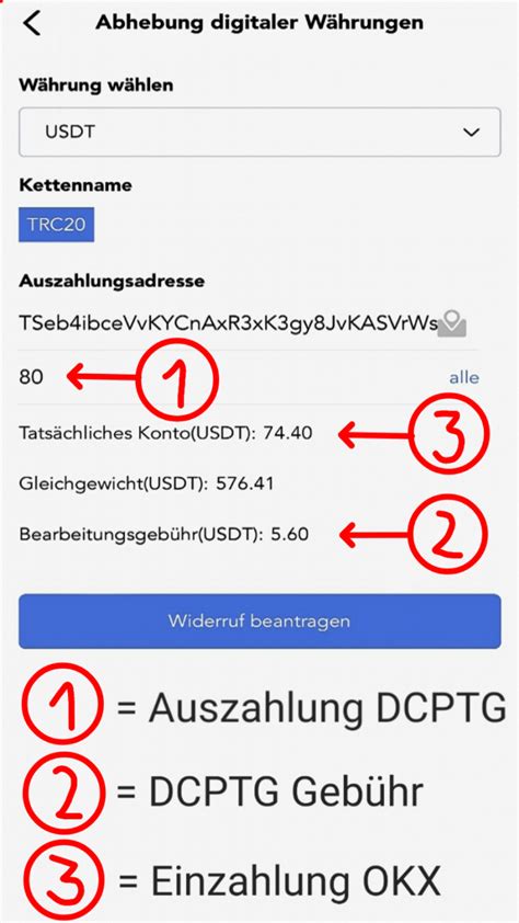 dcptg auszahlung